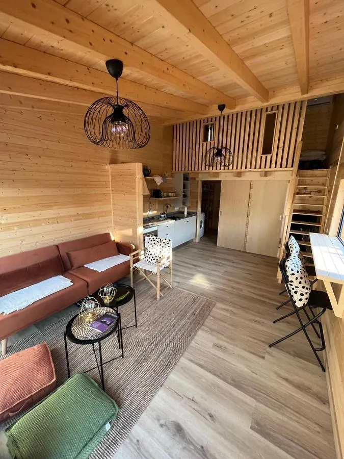 Wood11 - Charming Tinyhouse In A Lovely Garden Santa Barbara de Nexe 0*,