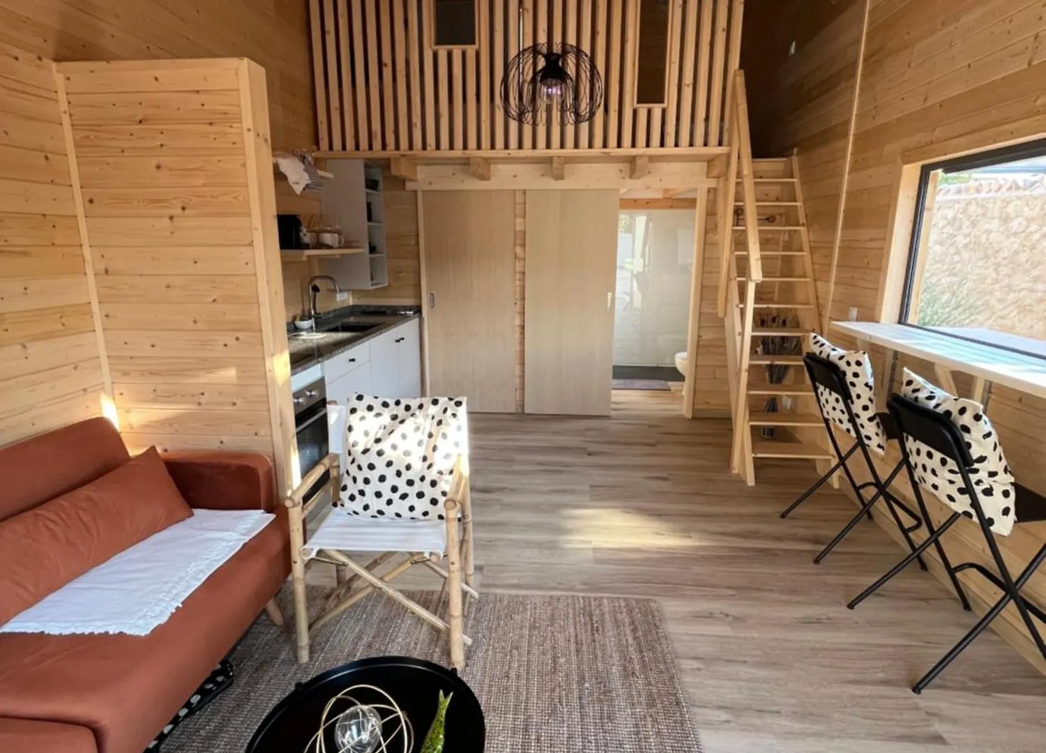 Wood11 - Charming Tinyhouse In A Lovely Garden Santa Barbara de Nexe Holiday home