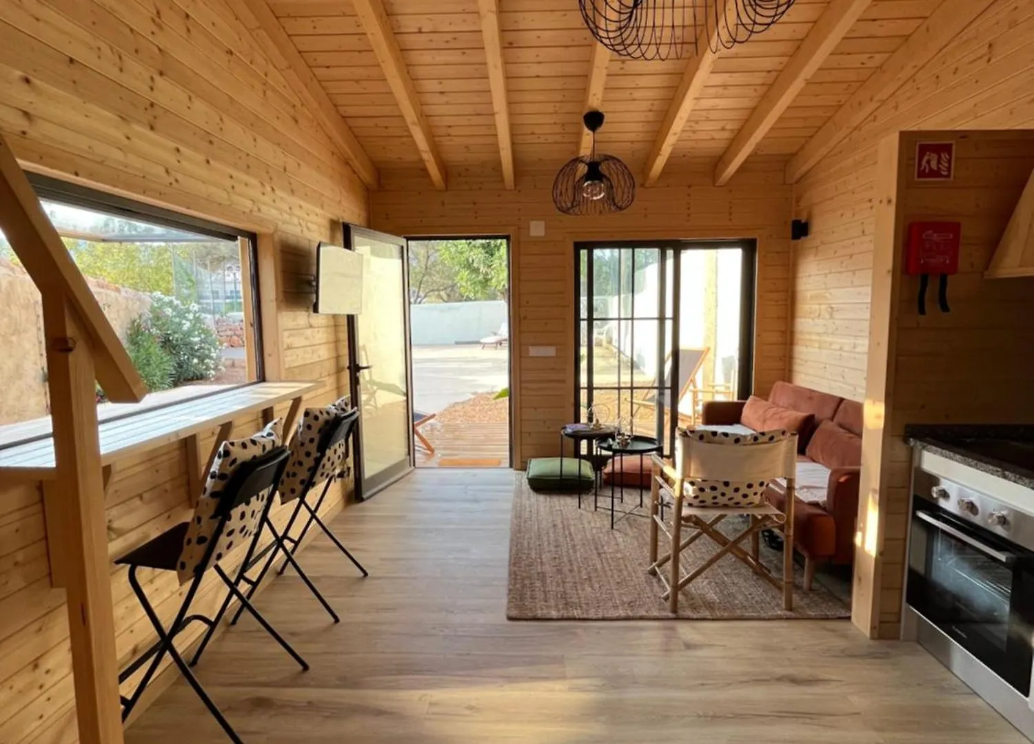 Wood11 - Charming Tinyhouse In A Lovely Garden Santa Barbara de Nexe